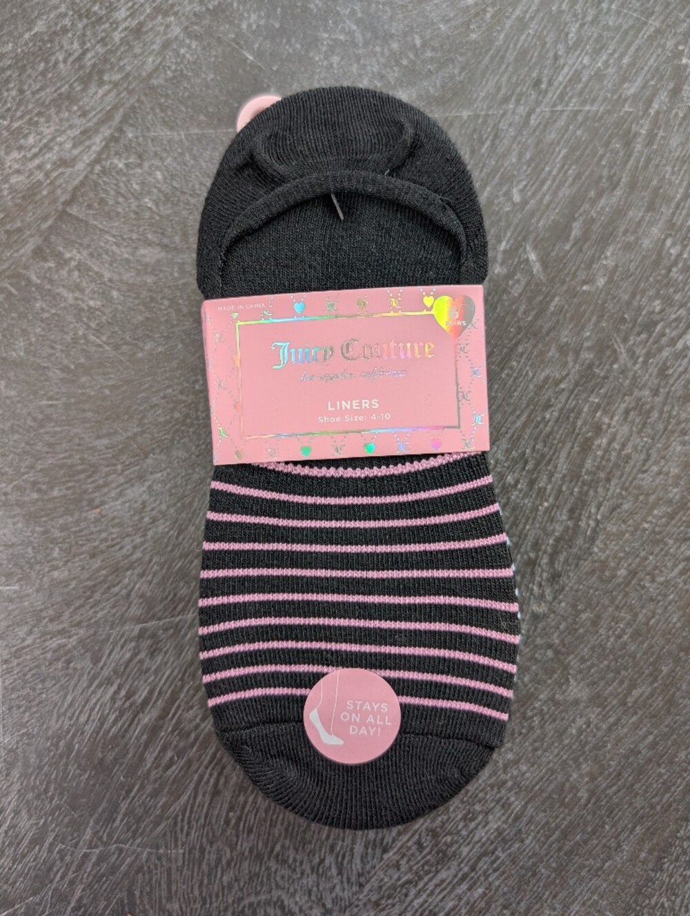 Juicy Couture Liner Socks 6 Pack